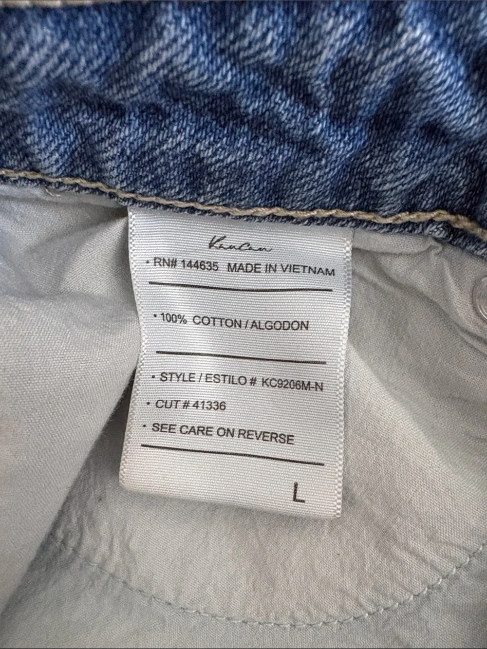 KanCan Distressed Denim Shorts